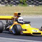 Dunedin's Steve Ross is leading the F5000 Tasman Cup Revival Series in his McRae GM1 after two of...