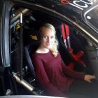 Dunedin teenager Alyssa Clapperton gets fitted for the TL Commodore she will drive for Team Kiwi...