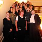 Dunedin Victim Support volunteers and service award recipients gather at a ceremony in Dunedin...