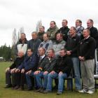 The Clyde Earnscleugh Rugby Club team of 1983, which toured Australia and Japan, poses for the...