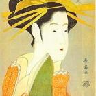 Eishosai Choki's Courtesan 1780-1800, which is from the Shurrock-Staub  collection. Photo supplied.