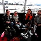 ellingtonians Laura Henderson (21), Francesca Elenio (22), Rochelle Hockly (26) and Katherine...