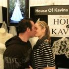 Engaged Queenstown couple Brendan Mitchell and Kate Jelinek drew quite a crowd (and comparisons...