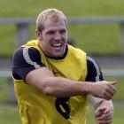 England loose forward James Haskell. Photo by Reuters.