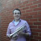 English cornetist Stephen Wilkinson, in Dunedin this week, is travelling to the national brass...