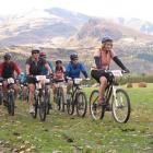 Entrants in the 2011 New World Tour de Wakatipu leave from Millbrook Resort on Saturday. The tour...