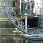 Examples of the work of contemporary British designer  Thomas Heatherwick. The Rolling Bridge,...