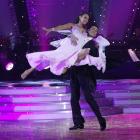 Facebook friend Suzanne Paul, in a waltz with professional dancer Stefano Olivieri, on TV's...