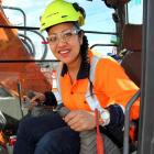 Farrah Sipa's love of heavy machinery goes back to childhood.