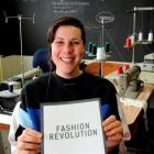 Ethical fashion designer Fiona Clements, of Dunedin, is urging residents to turn their clothes...