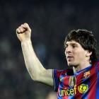 FC Barcelona's Lionel Messi of Argentina. Photo by AP.