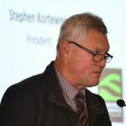 Federated Farmers Otago president Stephen Korteweg