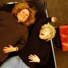 Festival of the arts performers pianist Penny Dodd (left) and Helen Medlyn in 2002, when they...