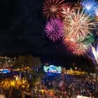 Fireworks traditionally light up Queenstown Bay for the opening night of the Queenstown Winter...