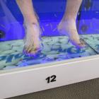 Fish clean the feet and ankles. Photo supplied.