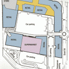 Five Mile retail complex. Graphic by the ODT.