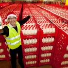 Fonterra Brands New Zealand general manager retail sales and export Baden Ngan Kee prepares to...