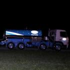 Fonterra is decking out its tankers in new reflective decals. Photos from Fonterra.