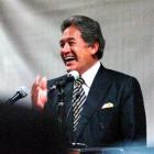 Foreign Minister Winston Peters starts on a lighter note during his opening address to the...