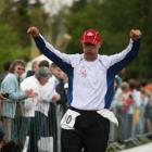Former Dunedin man Malcolm Anderson (47) completes his goal of finishing 10 marathons in 10 days...
