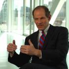 Former New York State attorney general Eliot Spitzer talks during the documentary.