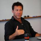 Former Reuters  correspondent Chris Allbritton speaks at a University of Otago seminar on...