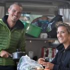 Freedom campers Mathilde Straebler (28) and Kevin Guay (27), both of Paris, are planning to spend...