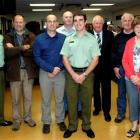 From left are Warrant Officer Class 2 Gerry Costello and Sergeant Daniel Bristow and their...