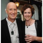 From left is, Gary Taiaroa and Sally Boult, of Dunedin.