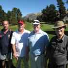from left, Kim Gwilliam, Andrew MacKenzie, Jeromy McGuinness and Russell Leary, all of Wanaka.