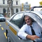 George Morrison says he will continue driving a taxi if made a city councillor so he can maintain...