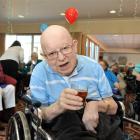 Gerry Smith celebrates the 10th anniversary of his radio show, The Fulton Home Residents' Show,...