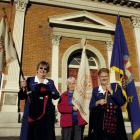 Getting ready to celebrate the First Dunedin Girls Brigade Company 80th anniversary are (from...