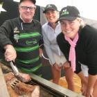 Glammies judges from left Graham Hawke, Caroline Evers-Swindell and Georgina Evers-Swindell take...