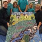 Glenavy School pupils Ben Tiffen (8), Lucy Hellewell (7), Brittany Caldwell (11) and Ella...