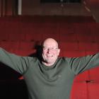 Friends of the Globe secretary Keith Scott celebrates reaching a fundraising milestone to start...