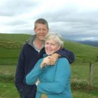Graham Clarke and partner Giselle McLachlan at home on their 1000ha sheep farm near Waipahi,...