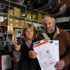 Grant and Adele Stanger were upset at being billed for hundreds of dollars of calls they did not...