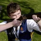 Grant Ramsay was judged the best overall shooter at the championships. Photo by Gregor Richardson.