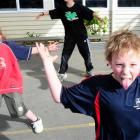 Grants Braes School jump jam team School Boyz (clockwise from bottom right) Nathan Wolf (9),...