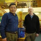 Accompanied by a plasticised vertical slice specimen of the human body, University of Otago...