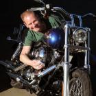 Harley Owners Group Deep South Kiwi Chapter member and national rally co-ordinator Kevin Moylan...