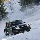 Hayden Paddon had a drama-free third day at  Rally Sweden in his new Skoda Fabia S2000 rally car....