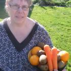 Healthy-eating advocate Joan Hulling with some of her favourite snacks. Ms Hulling is encouraging...