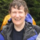 Helen Clark walks the Routeburn during a holiday in January 2010. Photo from ODT files.