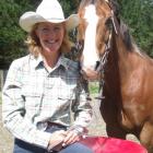 Henrietta Purvis and Midge are making a name for themselves in barrel-racing circles.  Photo by...