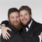 Heterosexual Dunedin men Travis McIntosh (left) and Matt McCormick,  who are preparing for their...