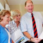 High Country Medical Trust trustees Joy Paterson (left), Priscilla Cameron and chairman Simon...