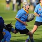 High school pupil Georgia Mason is making a name in Dunedin women's rugby against much older...