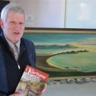 Historian Ian Church, of Sawyers Bay, at the launch of his latest book Karitane by the Sea, at a...